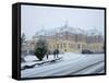 Grand Chateau and Snow, Mt Ruapehu, North Island, New Zealand-David Wall-Framed Stretched Canvas