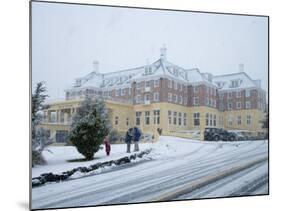 Grand Chateau and Snow, Mt Ruapehu, North Island, New Zealand-David Wall-Mounted Photographic Print