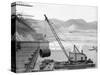 Grand Coulee Dam Being Constructed-null-Stretched Canvas