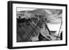 Grand Coulee Dam Under Construction View Photograph - Grand Coulee, WA-Lantern Press-Framed Art Print