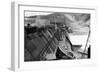 Grand Coulee Dam Under Construction View Photograph - Grand Coulee, WA-Lantern Press-Framed Art Print