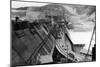 Grand Coulee Dam Under Construction View Photograph - Grand Coulee, WA-Lantern Press-Mounted Art Print