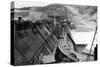 Grand Coulee Dam Under Construction View Photograph - Grand Coulee, WA-Lantern Press-Stretched Canvas