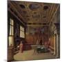 Grand Council Hall of the Doge's Palace in Venice-Heinrich Hansen-Mounted Giclee Print