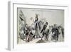 Grand Course Au Clocher Academique-Grandville-Framed Giclee Print