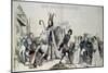 Grand Course Au Clocher Academique-Grandville-Mounted Giclee Print