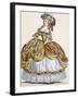 Grand Court Dress in New Style, Engraved by Dupin, Plate 291-Augustin De Saint-aubin-Framed Giclee Print