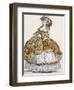 Grand Court Dress in New Style, Engraved by Dupin, Plate 291-Augustin De Saint-aubin-Framed Premium Giclee Print