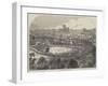 Grand Cricket Match at Durham-null-Framed Giclee Print