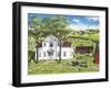 Grand Daughters Visit-Bob Fair-Framed Giclee Print