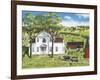 Grand Daughters Visit-Bob Fair-Framed Giclee Print