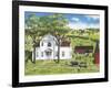 Grand Daughters Visit-Bob Fair-Framed Giclee Print