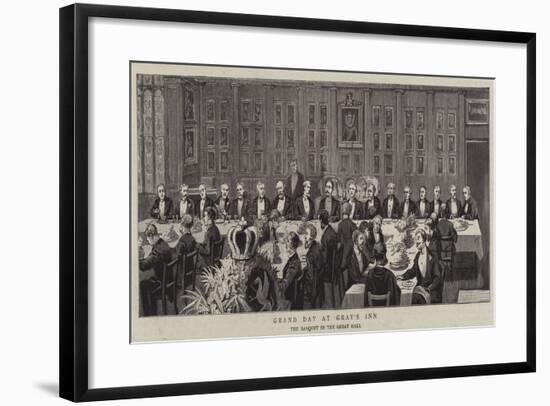 Grand Day at Gray's Inn-null-Framed Giclee Print