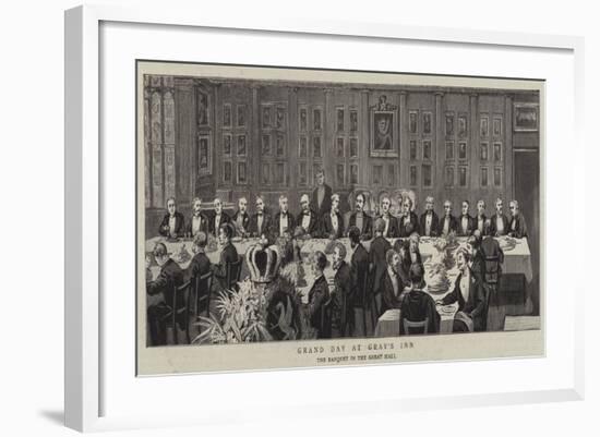 Grand Day at Gray's Inn-null-Framed Giclee Print