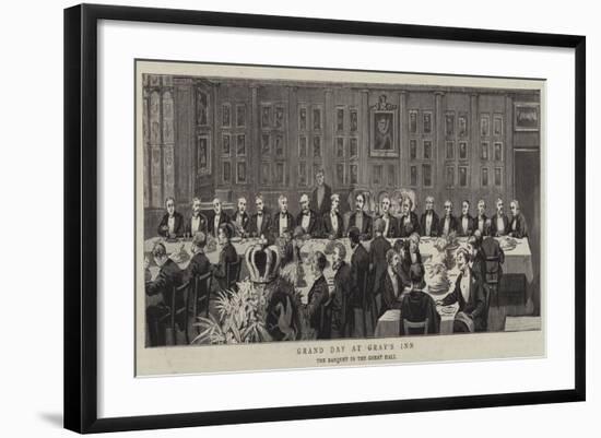 Grand Day at Gray's Inn-null-Framed Giclee Print