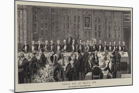 Grand Day at Gray's Inn-null-Mounted Giclee Print