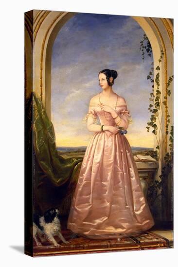 Grand Duchess Alexandra Nikolaevna of Russia, (1825-184), 1840-Christina Robertson-Stretched Canvas