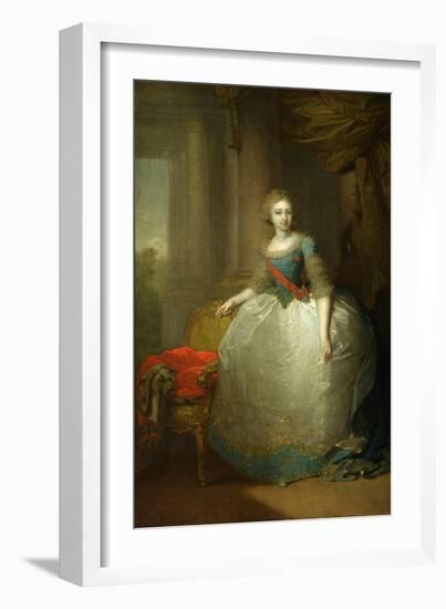 Grand Duchess Elena Pavlovna of Russia (1784-180), 1797-Vladimir Lukich Borovikovsky-Framed Giclee Print