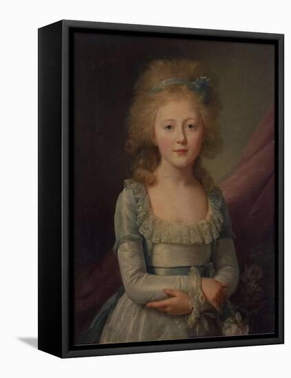 Grand Duchess Elena Pavlovna of Russia (1784-180), Grand Duchess of Mecklenburg-Schwerin, 1792-Jean Louis Voille-Framed Stretched Canvas