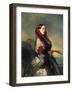 Grand Duchess Maria Nikolaevna of Russia, 1857-Franz Xaver Winterhalter-Framed Giclee Print