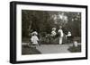 Grand Duchesses Olga, Tatiana, and Maria of Russia, Tsarskoye Selo, Russia, C1899-C1900-K von Hahn-Framed Giclee Print