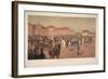 Grand Duke Constantine Pavlovich of Russia at Cavalry Review on the Saxon Square in Warsaw, 1824-Jan Rosen-Framed Giclee Print