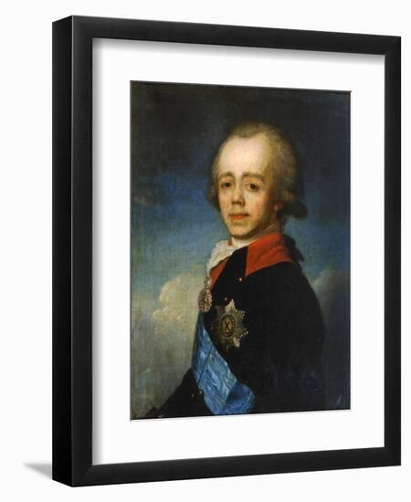 Grand Duke Pavel Petrovich of Russia, Late 18th Century-Jean Louis Voille-Framed Giclee Print