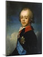 Grand Duke Pavel Petrovich of Russia, Late 18th Century-Jean Louis Voille-Mounted Giclee Print