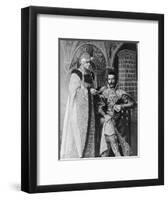 Grand Duke Serge Alexandovich and Wife-null-Framed Art Print