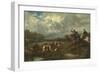 Grand Duke Vladimir Alexandrovich of Russia (1847-190) on a Wolf Hunt-Rudolf Ferdinandovich Frenz-Framed Giclee Print