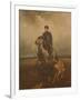 Grand Duke Vladimir Alexandrovich of Russia (1847-190) on the Hunt, 1890S-Rudolf Ferdinandovich Frenz-Framed Giclee Print