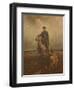 Grand Duke Vladimir Alexandrovich of Russia (1847-190) on the Hunt, 1890S-Rudolf Ferdinandovich Frenz-Framed Giclee Print