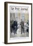 Grand Duke Vladimir of Russia Visiting a Paris Hospital, 1897-Henri Meyer-Framed Giclee Print