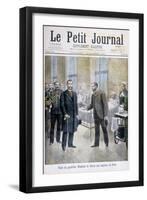 Grand Duke Vladimir of Russia Visiting a Paris Hospital, 1897-Henri Meyer-Framed Giclee Print