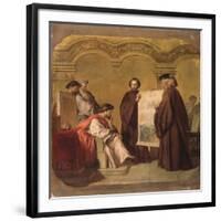 Grand Duke Vladimir Receiving the Ambassadors-Vasili Petrovich Vereshchagin-Framed Giclee Print