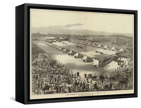 Grand Encampment of the Order of the Star of India at Calcutta, 1 January 1876-null-Framed Stretched Canvas