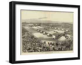 Grand Encampment of the Order of the Star of India at Calcutta, 1 January 1876-null-Framed Giclee Print