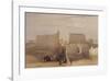 Grand Entrance To Temple Luxor-David Roberts-Framed Premium Giclee Print