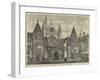 Grand Entrance to the New Law Courts-Henry William Brewer-Framed Giclee Print