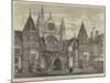 Grand Entrance to the New Law Courts-Henry William Brewer-Mounted Giclee Print