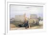 Grand Entrance to the Temple of Luxor, 19th Century-David Roberts-Framed Giclee Print