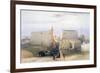 Grand Entrance to the Temple of Luxor, 19th Century-David Roberts-Framed Giclee Print