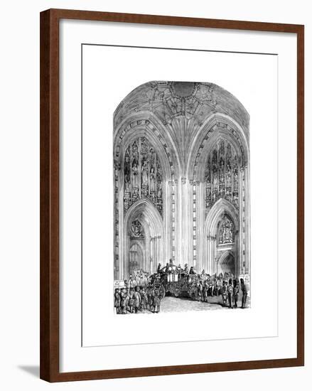 Grand Entrance, Westminster Palace, London, C1888-null-Framed Giclee Print