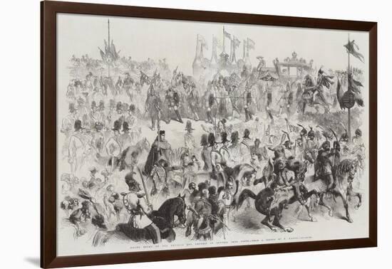 Grand Entry of the Emperor and Empress of Austria into Pesth-null-Framed Giclee Print