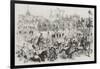 Grand Entry of the Emperor and Empress of Austria into Pesth-null-Framed Giclee Print