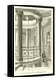 Grand Escalier De La Bibliotheque Mazarine-null-Framed Stretched Canvas