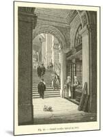 Grand Escalier Lateral En 1825-null-Mounted Giclee Print