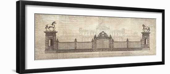 Grand Estate Gates-School of Padua-Framed Giclee Print