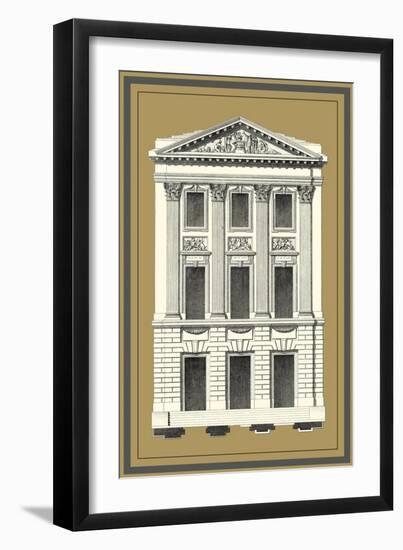 Grand Façade III-null-Framed Art Print