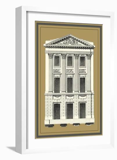 Grand Façade III-null-Framed Art Print